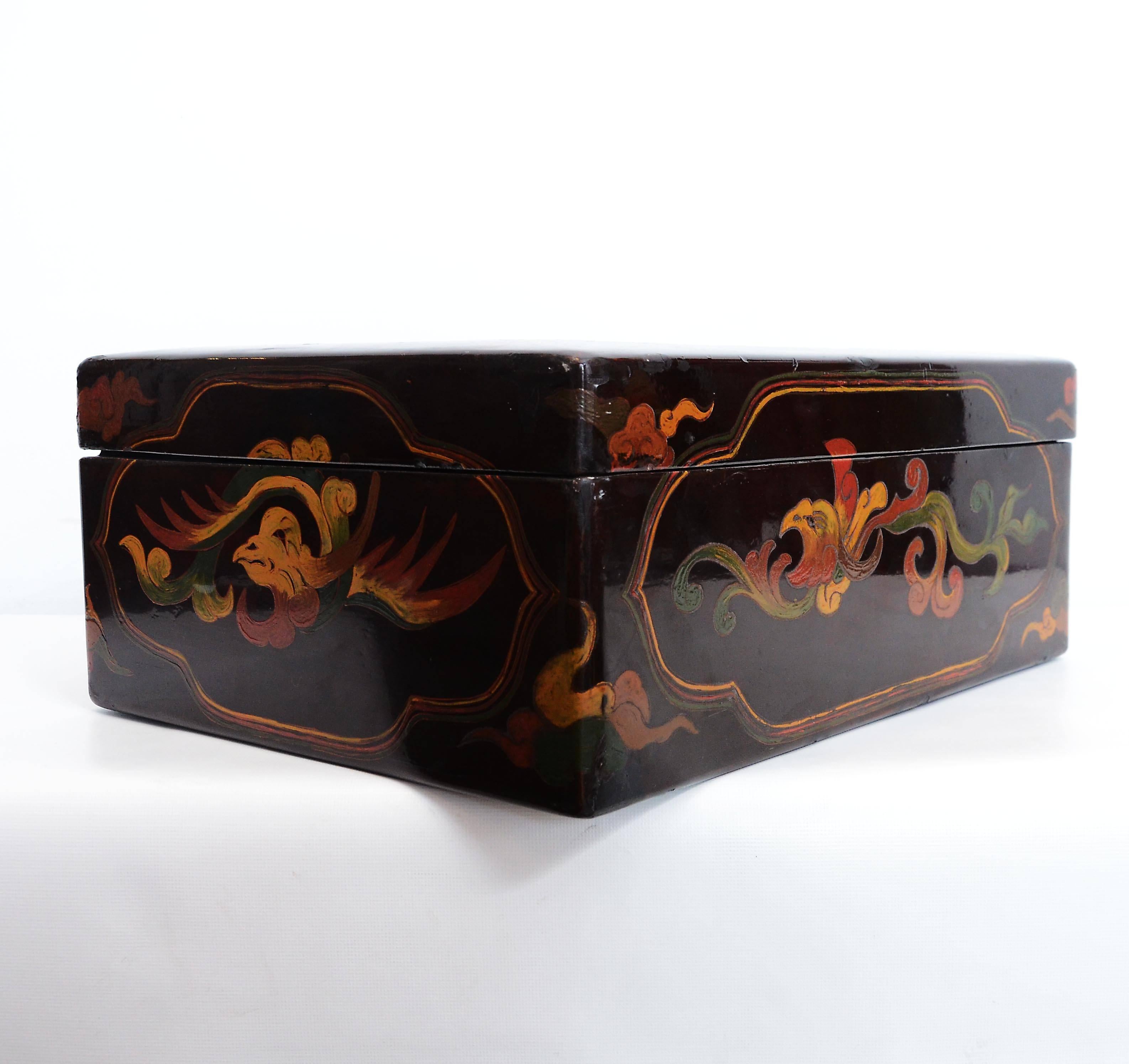 korean inlaid lacquer box