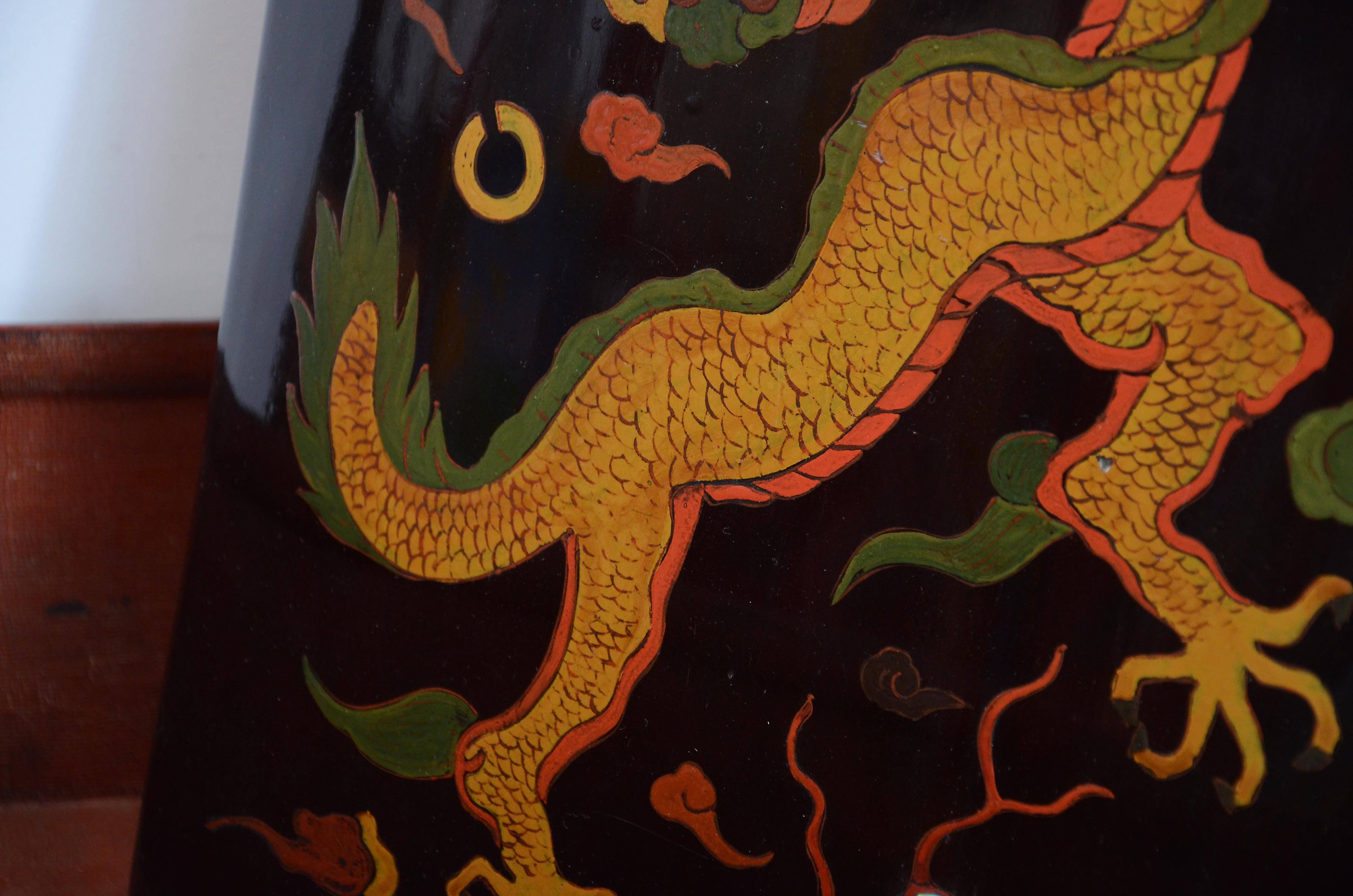 Meiji Rare Korean Lacquer Box, circa 19th Century