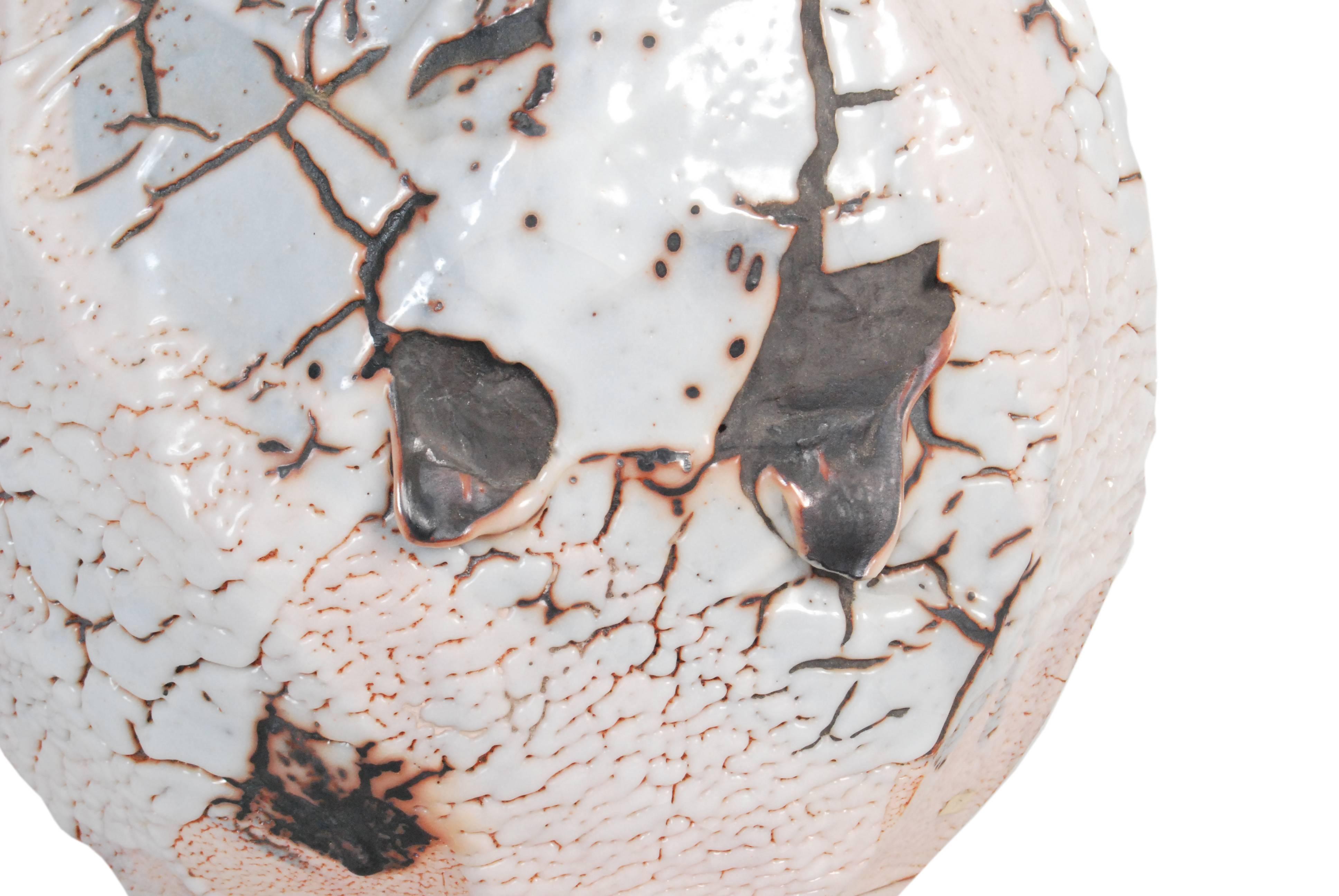 Contemporary Japanese Ceramic Vase by Ichiyo Nakajima 1