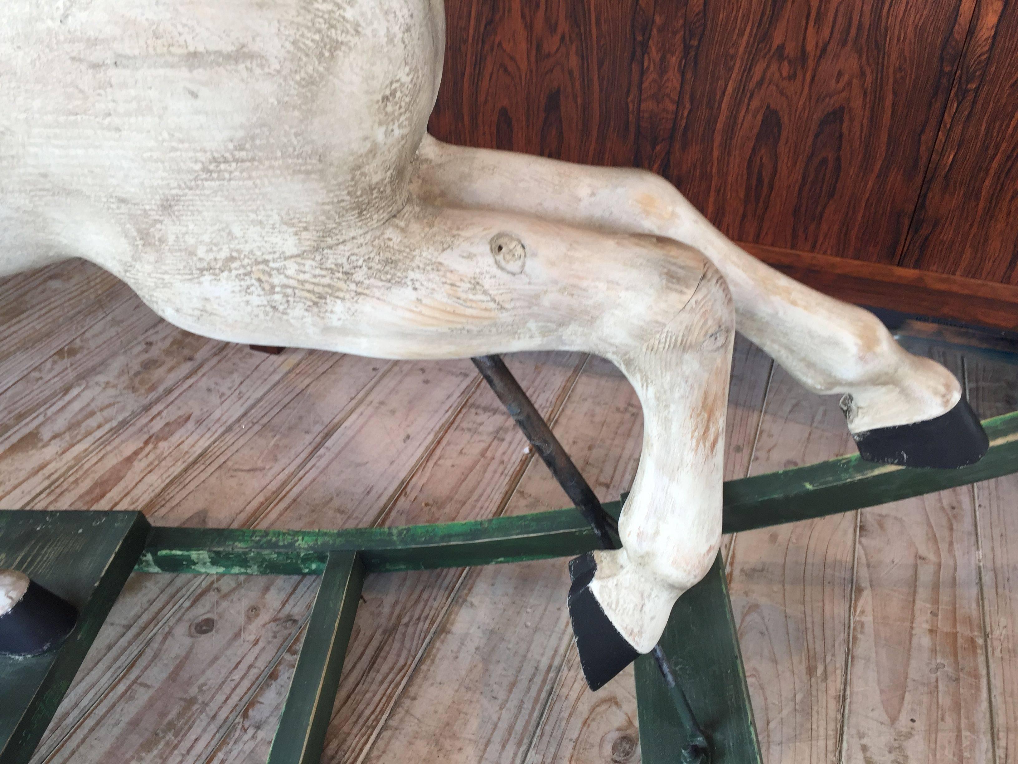 Hand-Carved Gemla Rocking Horse