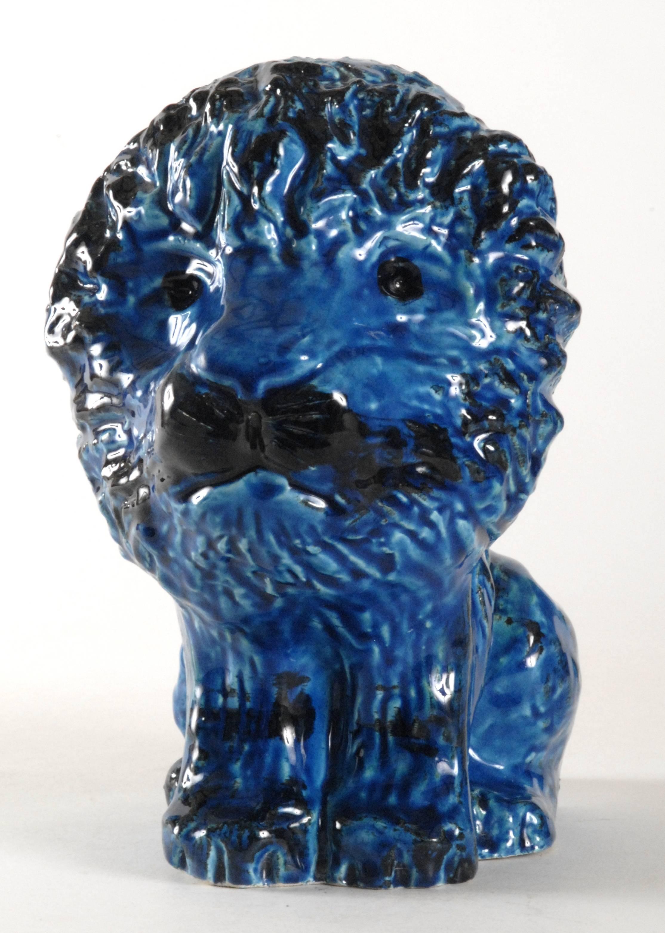 Mid-Century Modern Bitossi Leone Lion, Italy, 1965 Aldo Londi