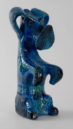 Bitossi Londi Designed Large Sitting Dog, Italy, circa 1965