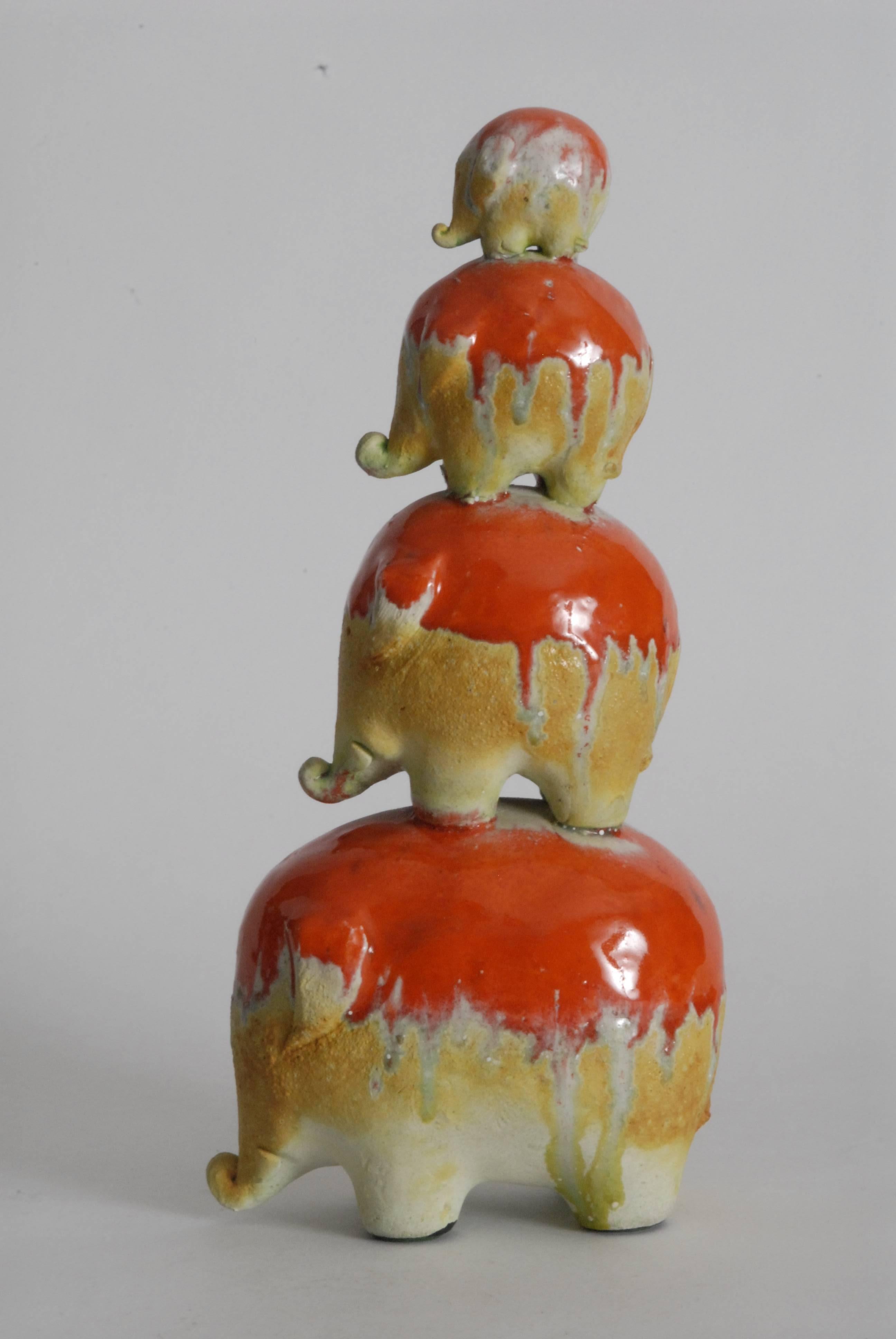 Mid-Century Modern Gli Etruschi Ivo de Santis Elephant Tower, Italy, circa 1960