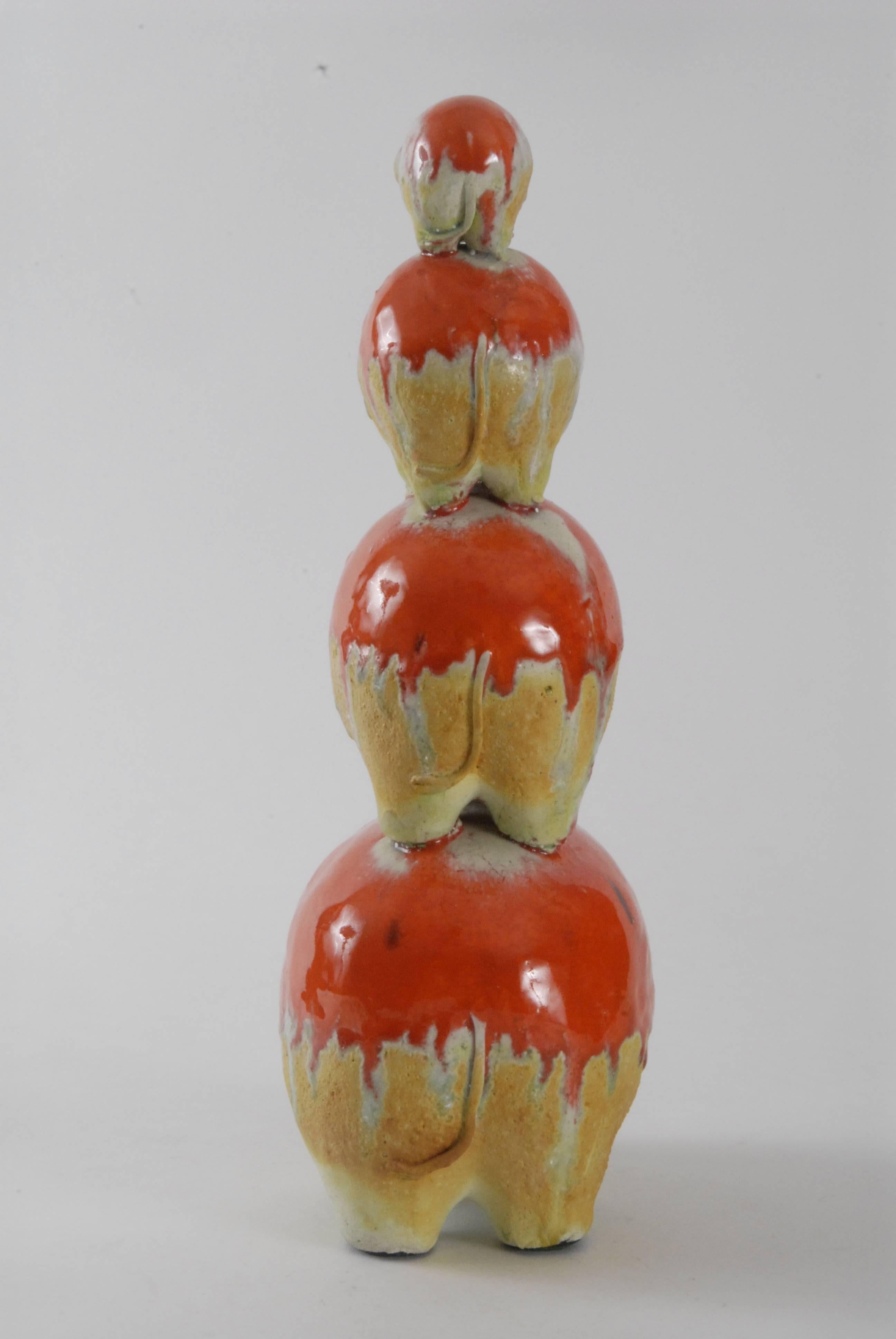 Hand-Crafted Gli Etruschi Ivo de Santis Elephant Tower, Italy, circa 1960