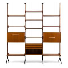 Modular Shelving System or Room Divider, Italy, 1960s