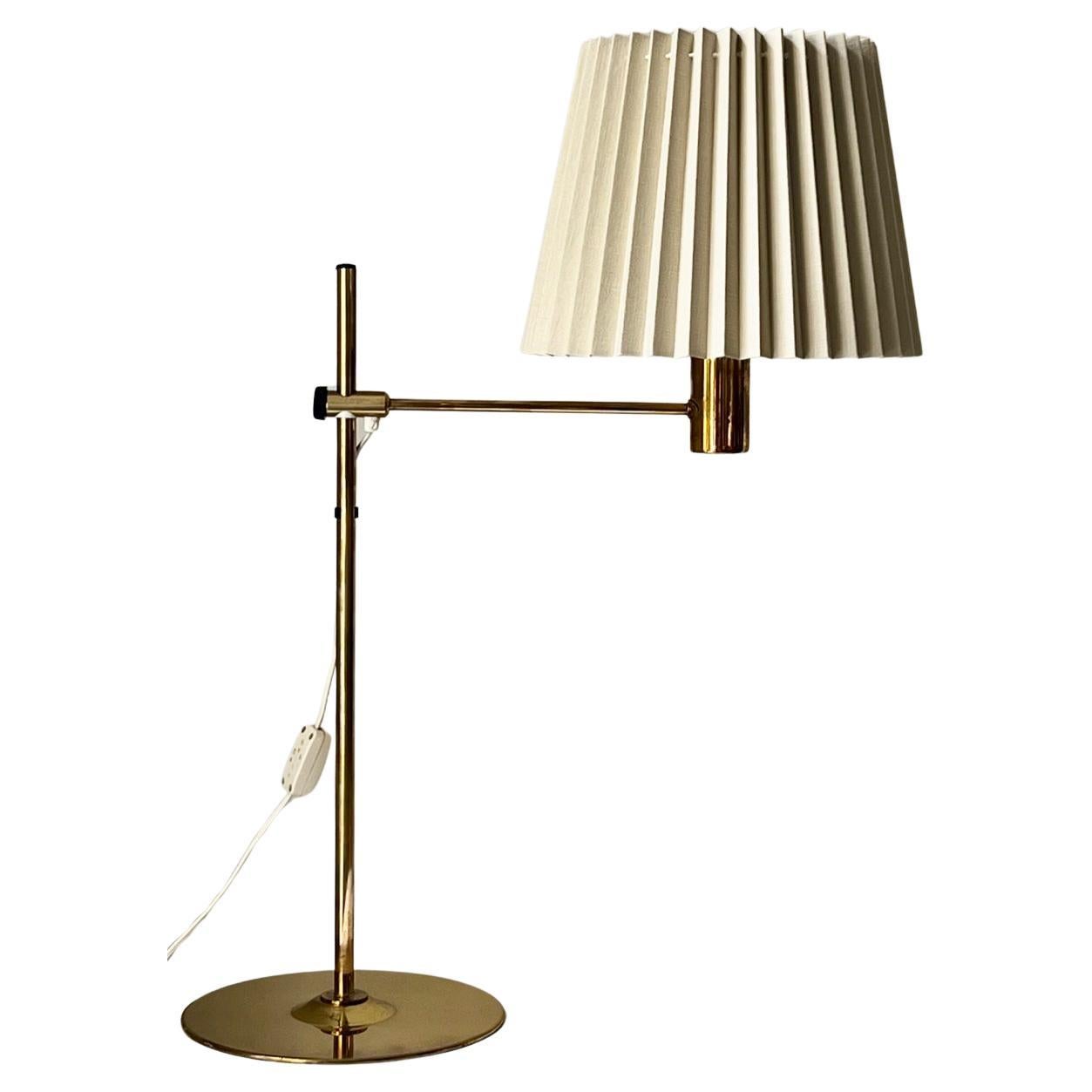 Brass Table Lamp by Hans Agne Jakobsson, Sweden For Sale
