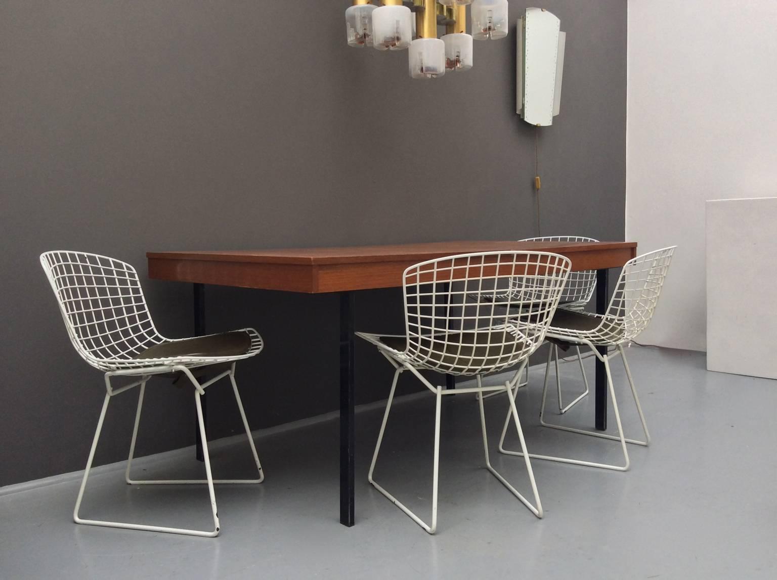 Mid-Century Modern Extending Dining Table by Pierre Guariche for Meurop, 1950s
