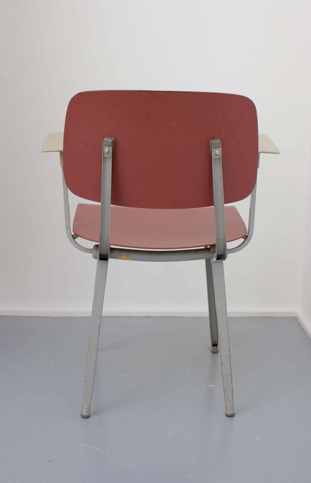 Dutch Pair of Revolt Chairs by Friso Kramer, Netherlands