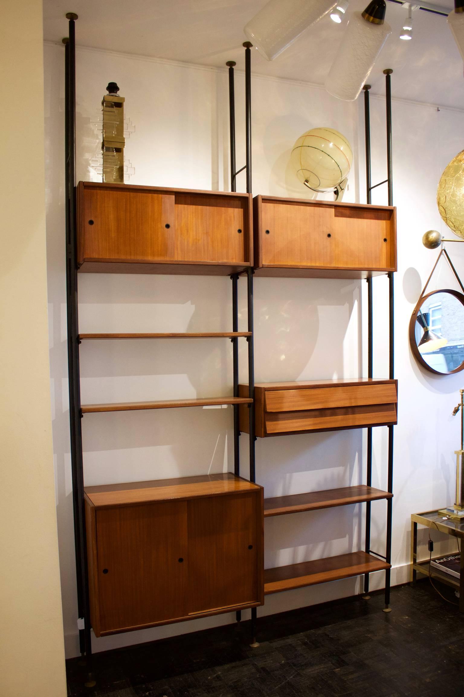 Shelving System or Room Divider, Italy, 1960s at 1stDibs