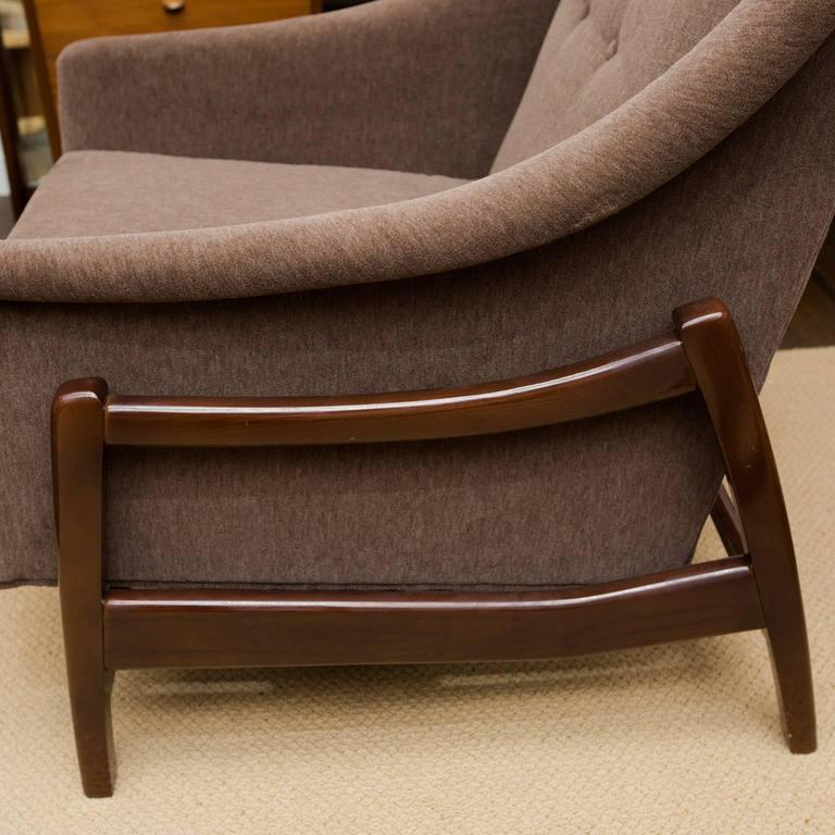 Vintage Paoli Rocking Lounge Chair at 1stDibs