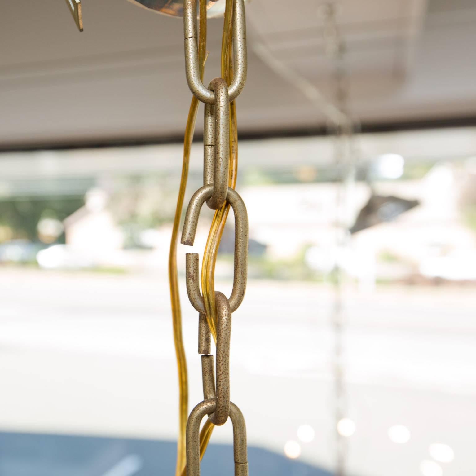 Rare Mid-Century Modern Lucite Chandelier In Excellent Condition For Sale In New London, CT