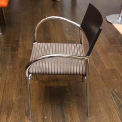 Set of Eight Italian Modern Dining Chairs by Lowenstein