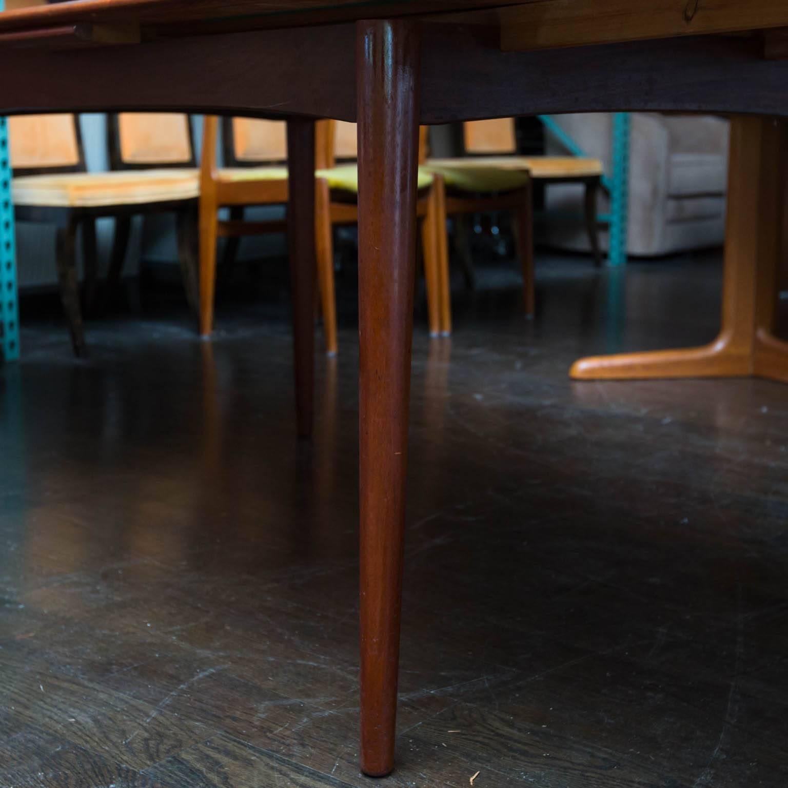 Danish Modern Teak Extension Table 2