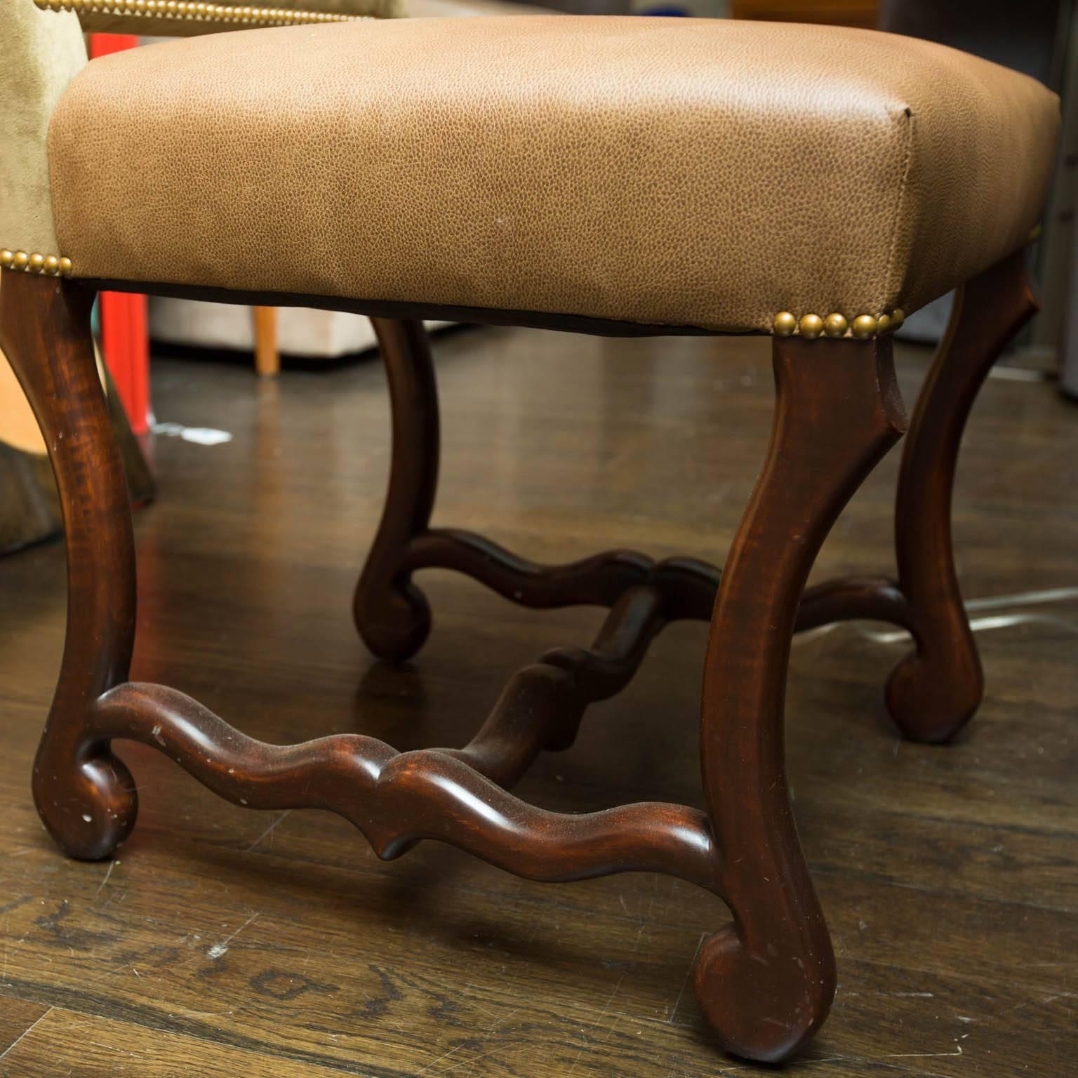 upholstered dining room chairs with nailheads