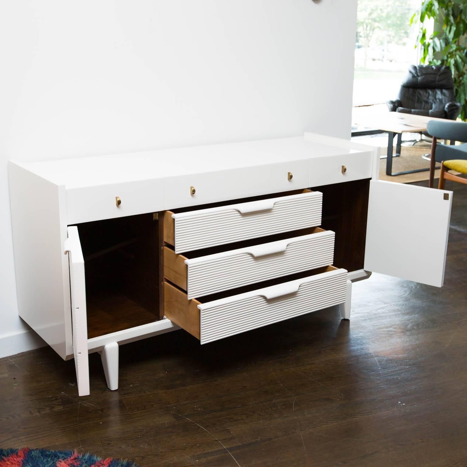 American Lacquered Mid-Century Modern Sideboard