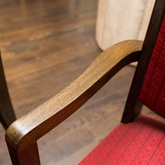 12 Custom Made Mahogany Dining Chairs