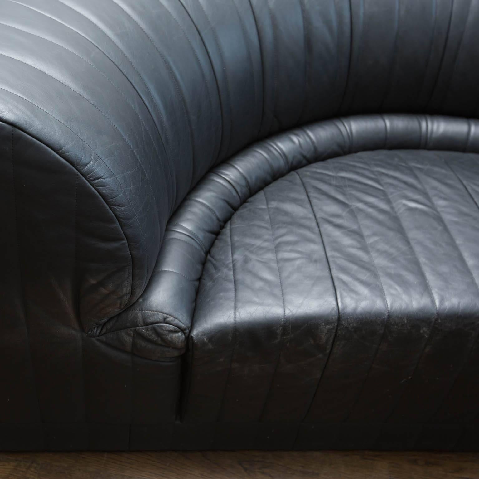 maurice villency leather sofa