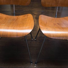 Set of Three Herman Miller Eames DCM Chairs