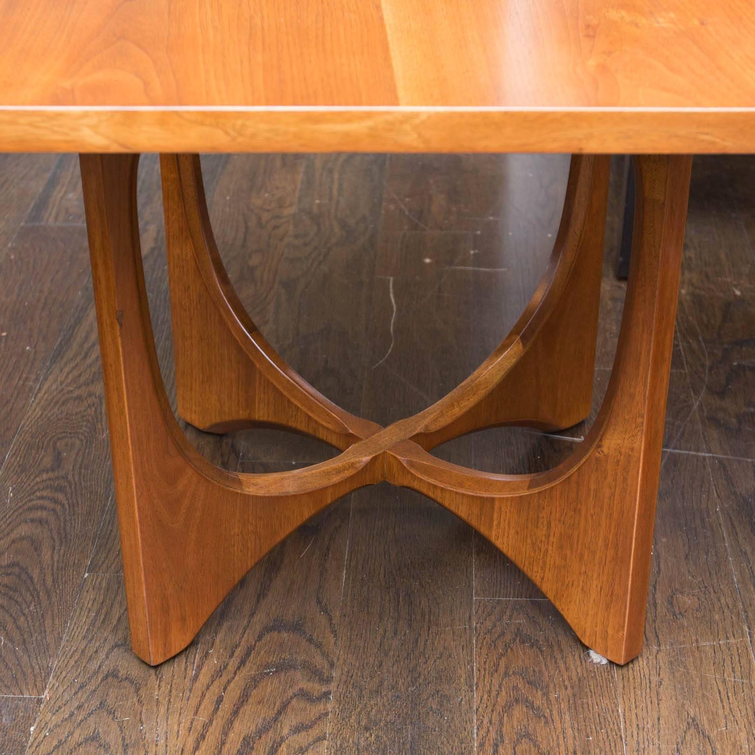 Mid-Century Modern Midcentury Adrian Pearsall Style Walnut Side Tables
