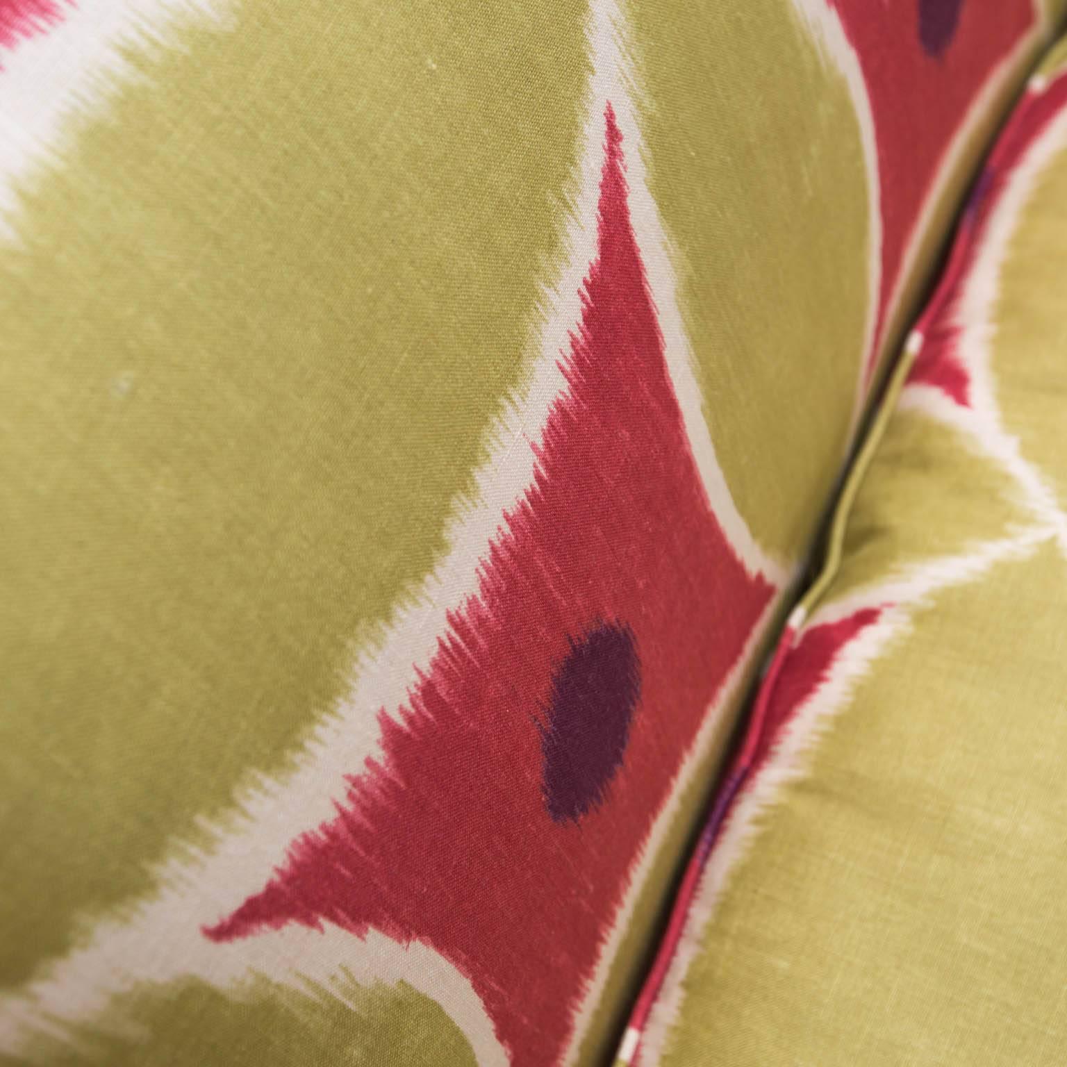 Fabric Custom Upholstered Down-Filled Loveseat