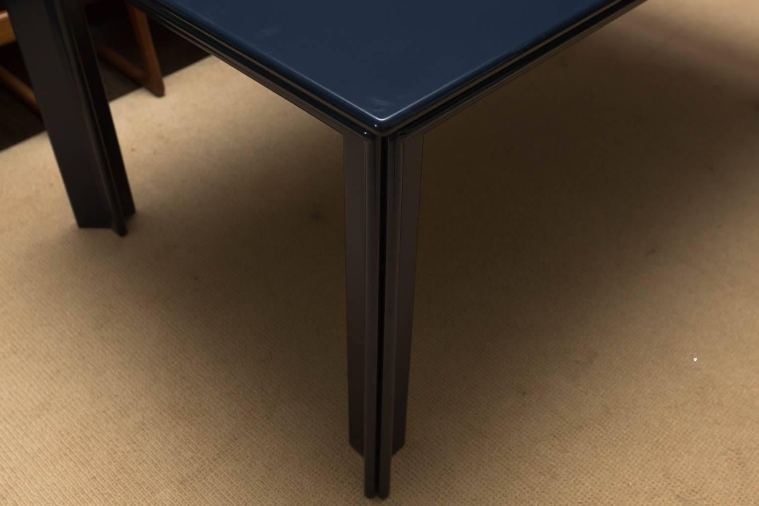 American Modern Lacquered Dining Table