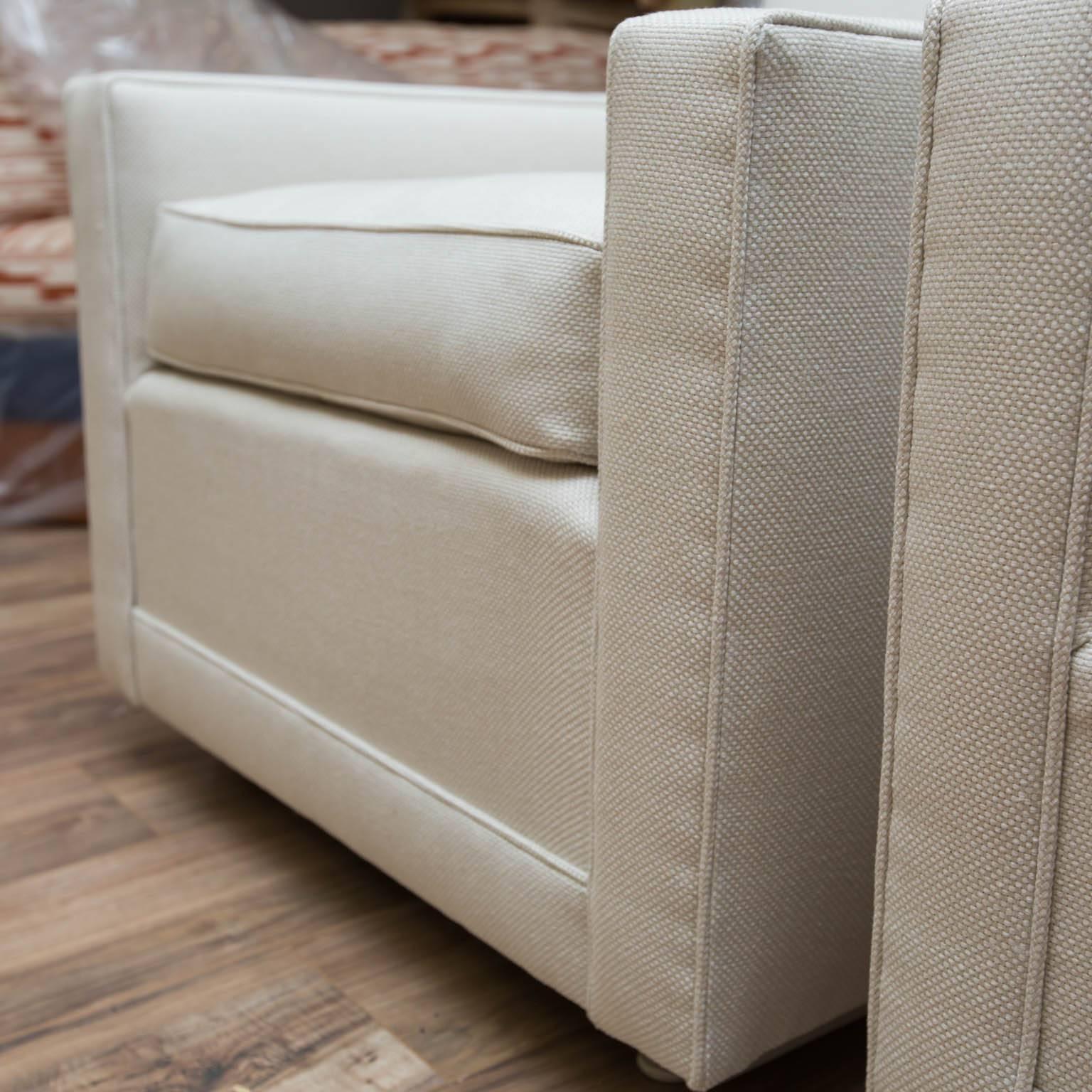 Mid-Century Modern Midcentury Dunbar Tuxedo Club Chairs