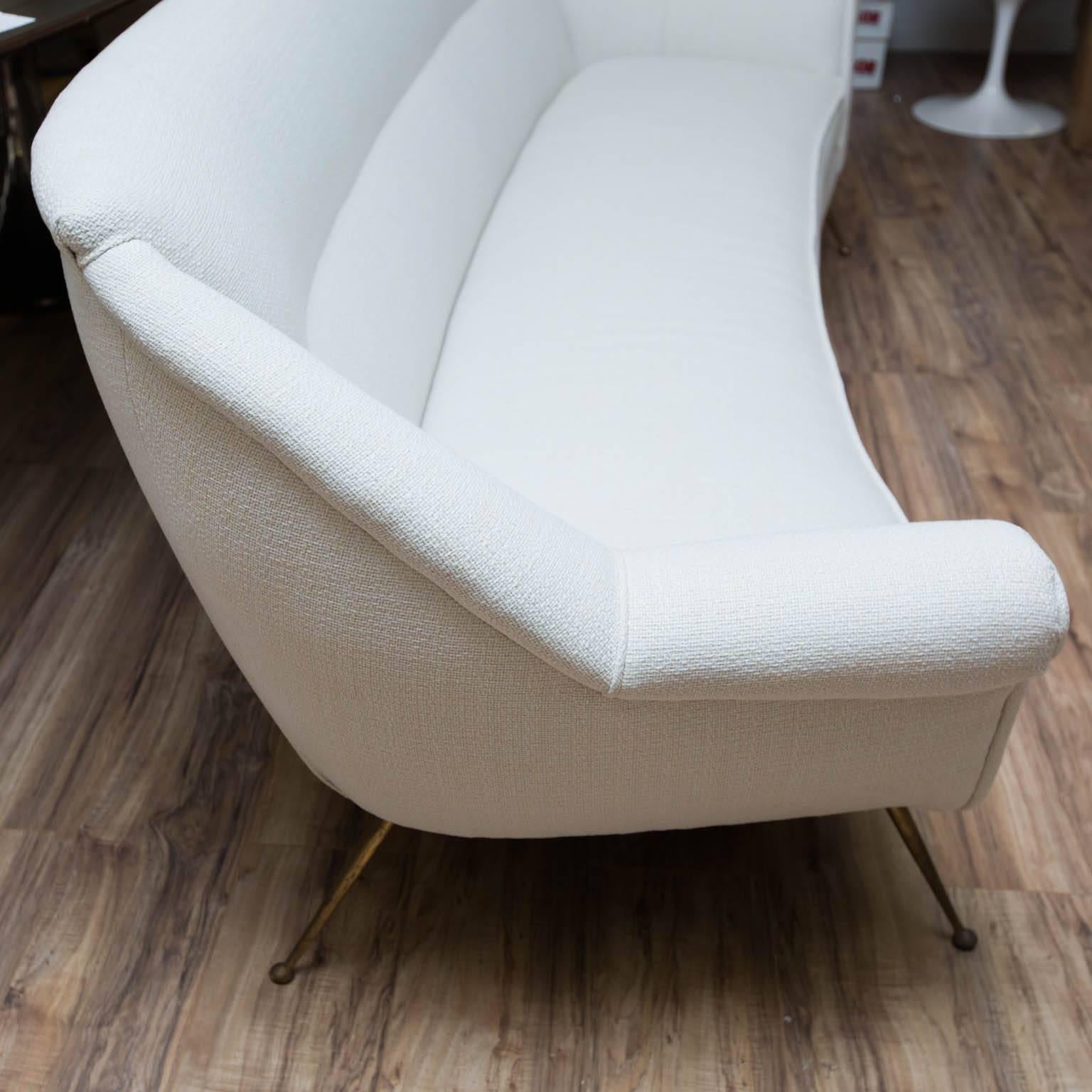 Mid-Century Modern Gio Ponti Style Sofa