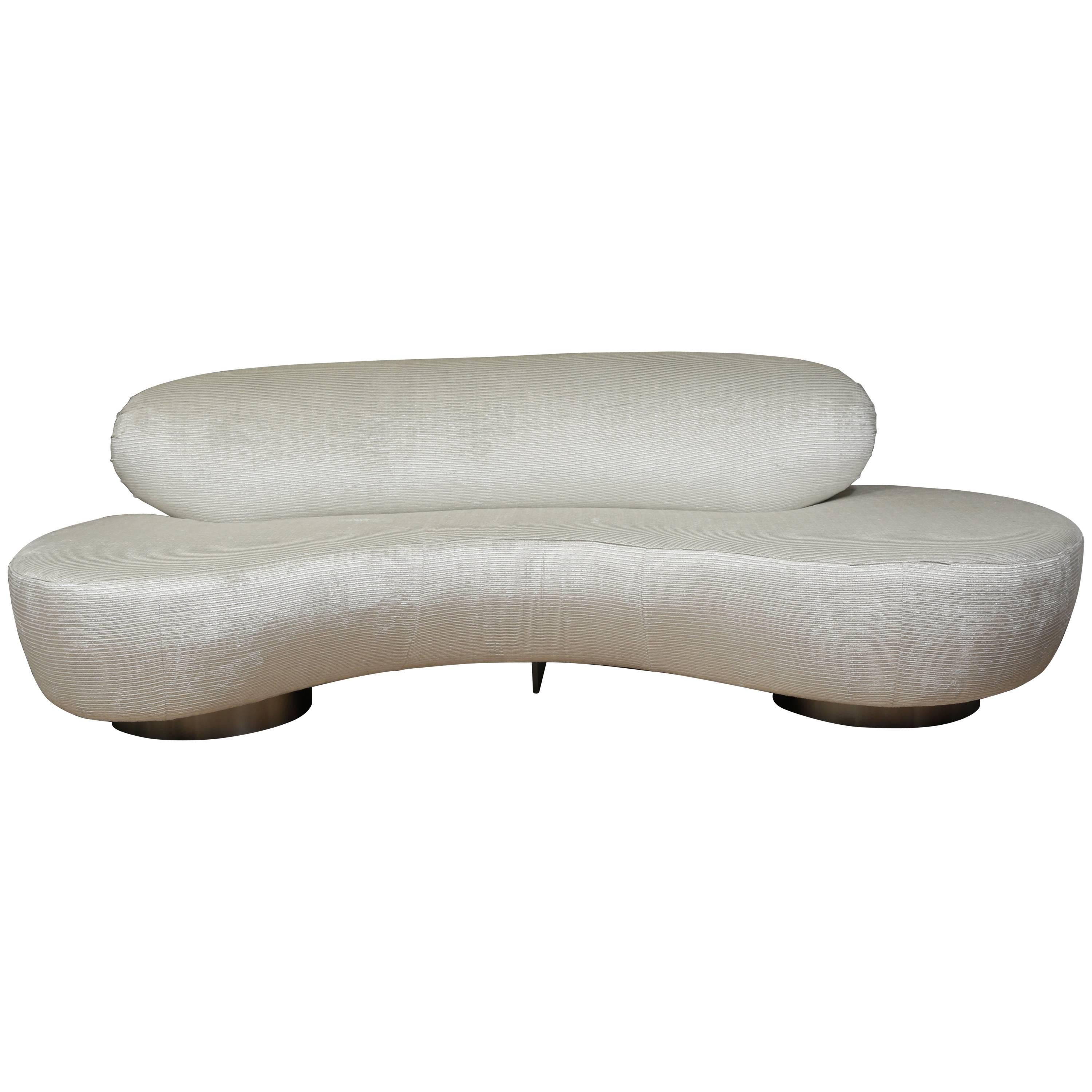 Pair of Iconic Biomorphic Sofas