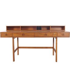 Danish Teak Flip-Top Desk by Jens Quistgaard