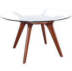 Mid-Century Walnut Dining Table by Adrian Pearsall
