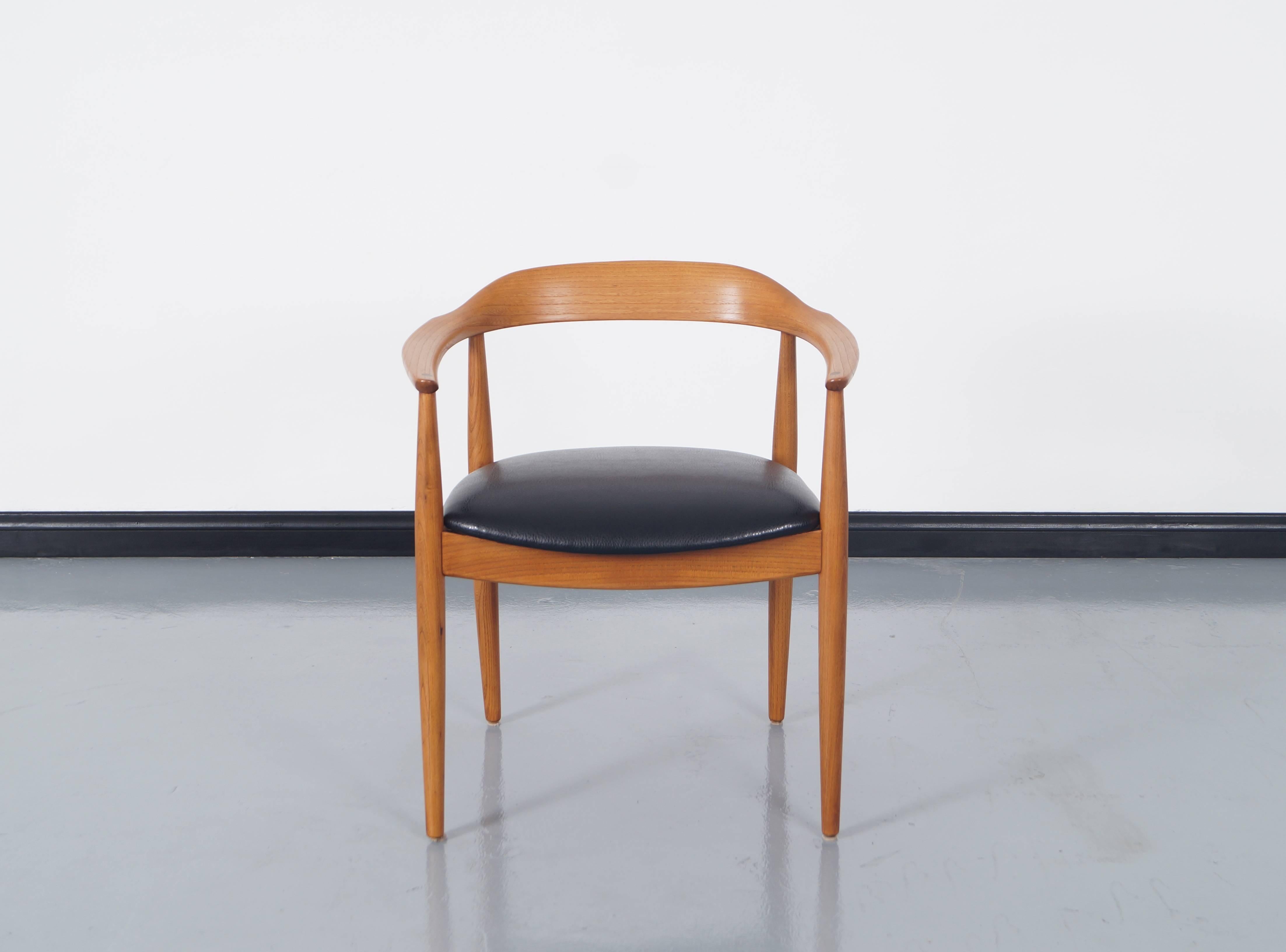 Scandinavian Modern Danish Modern Dining Chairs by Niels Eilersen
