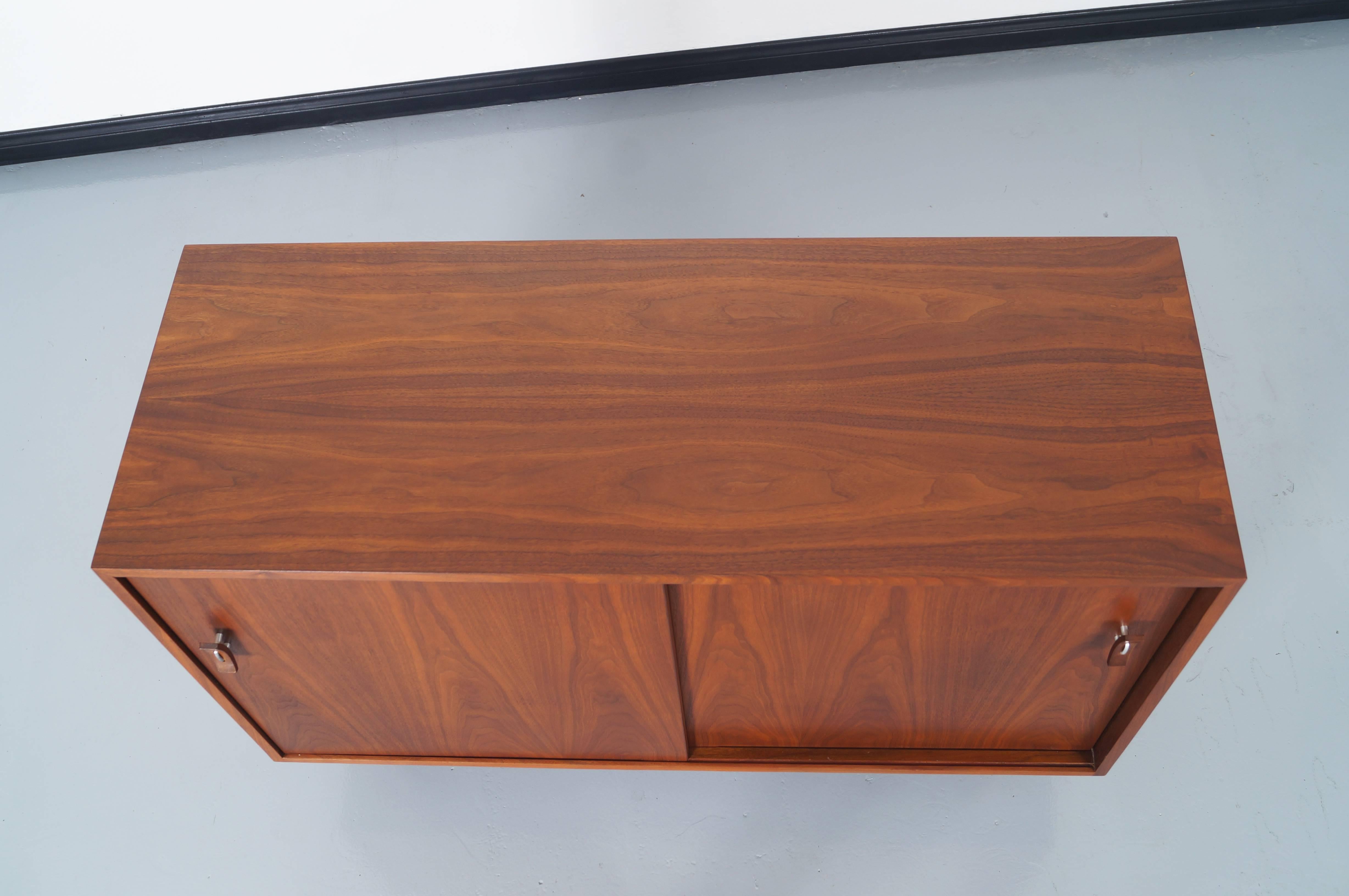 Vintage Walnut Sideboard by Stanley Young 1