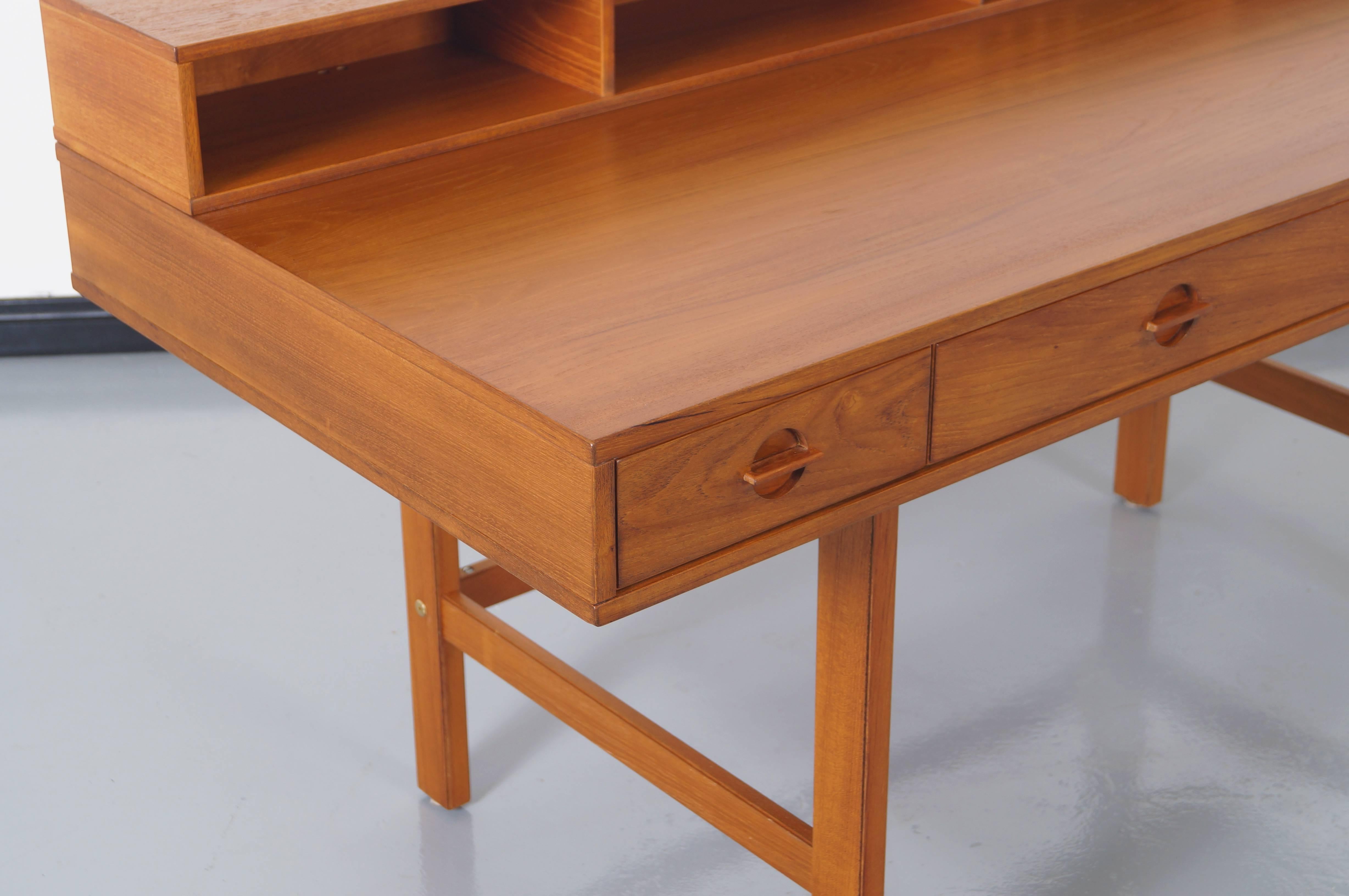 Mid-20th Century Danish Teak Flip-Top Desk by Jens Quistgaard