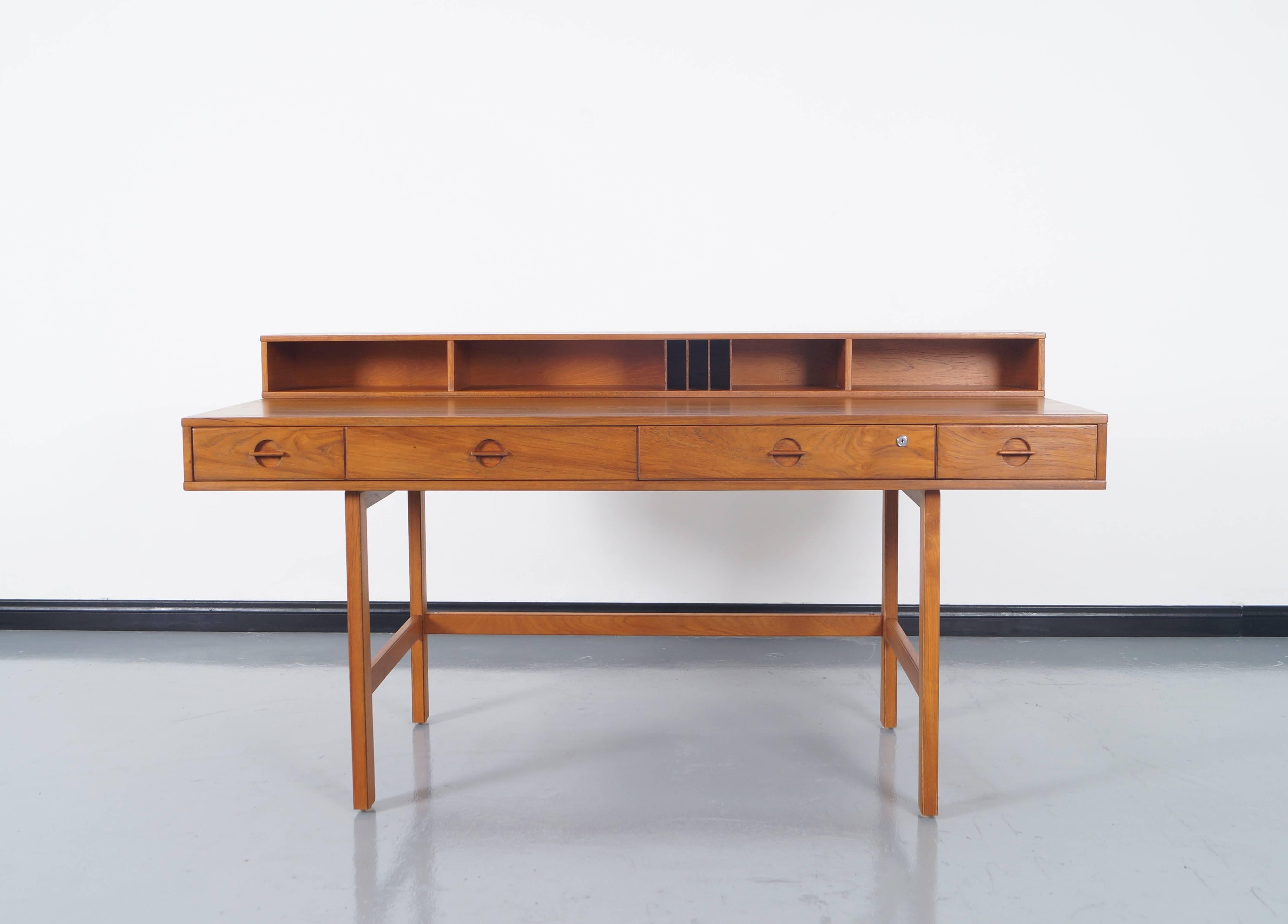Danish Teak Flip-Top Desk by Jens Quistgaard 3