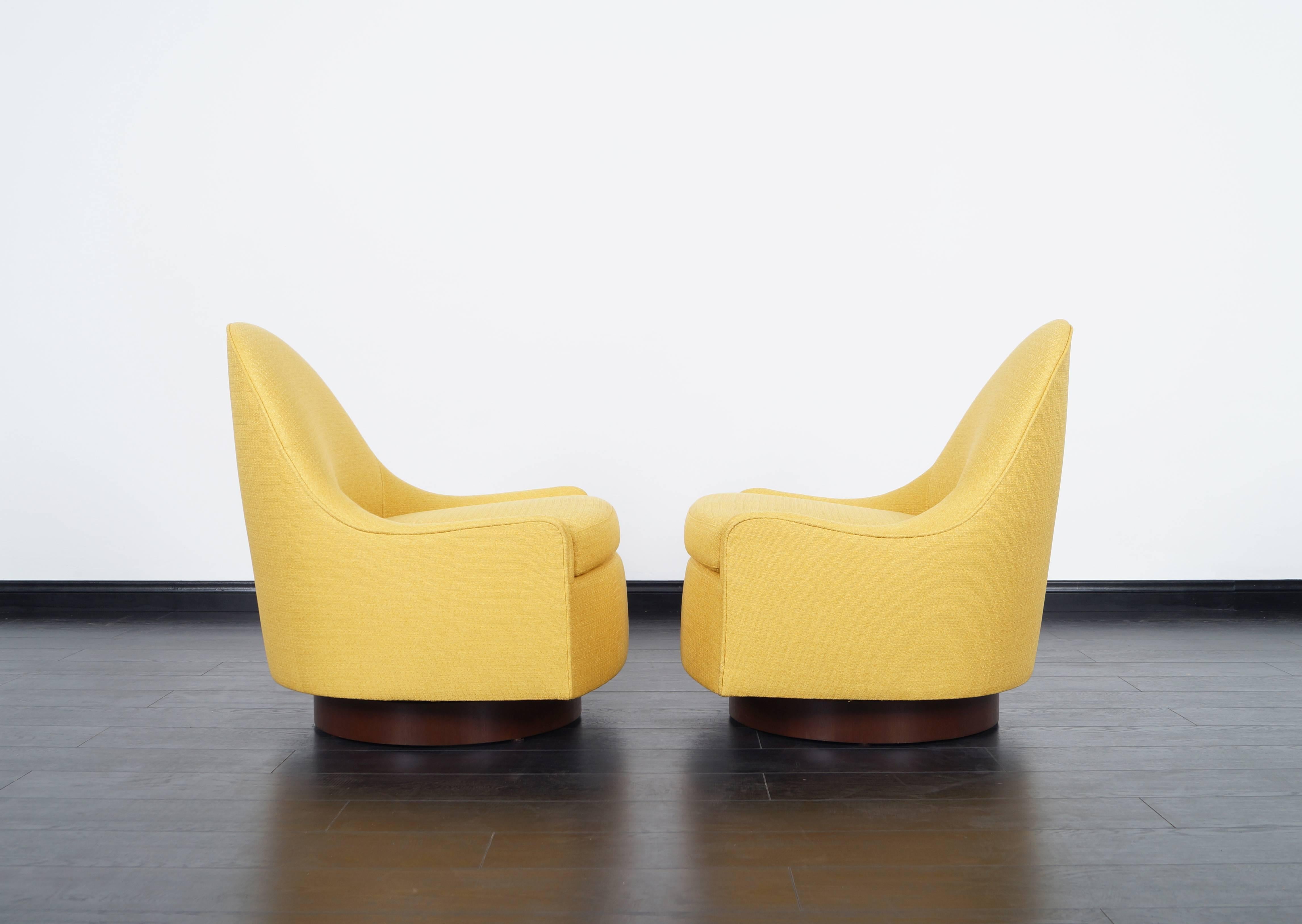 vintage milo baughman chairs