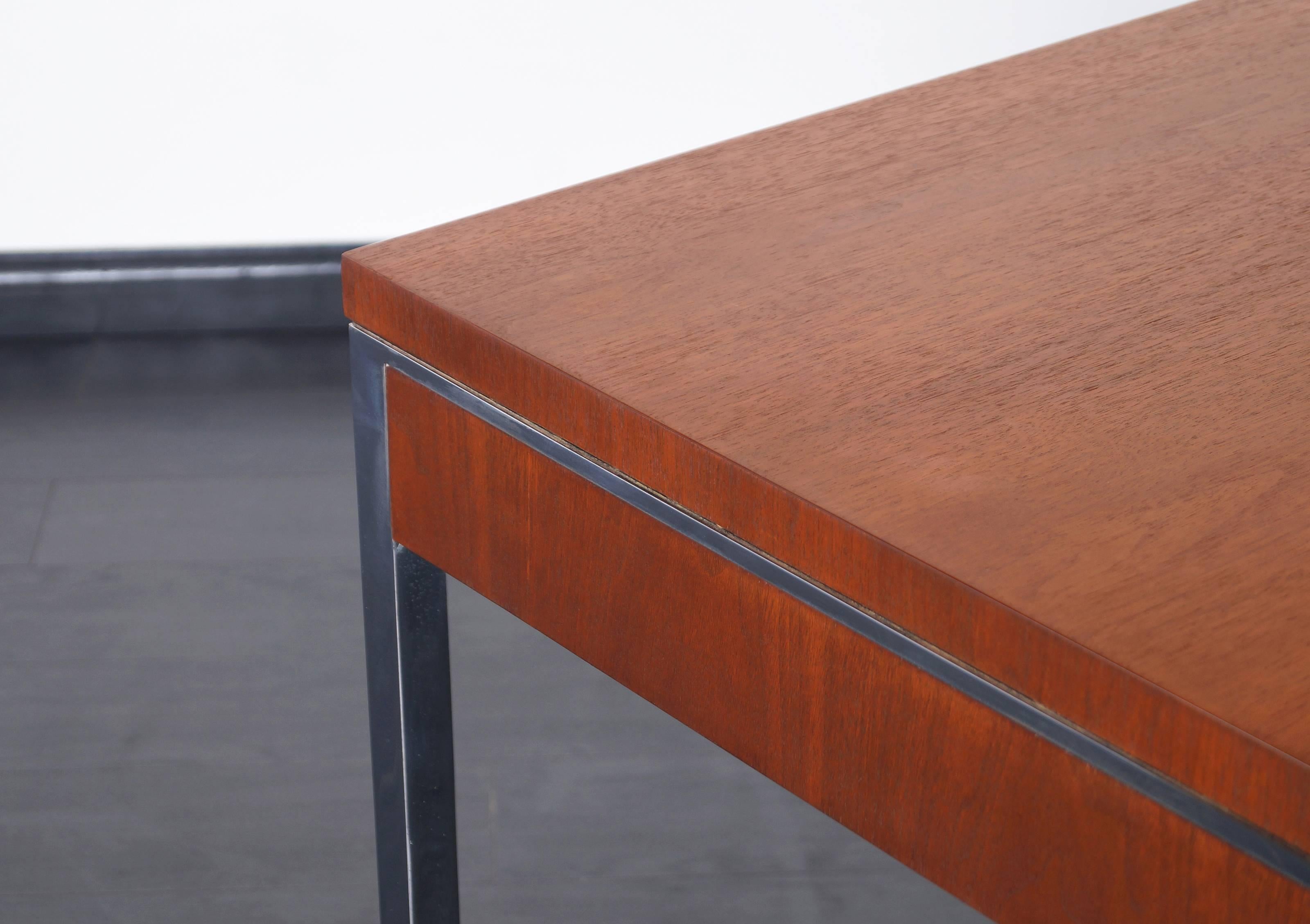 American Executive Walnut Desk by Gordon Bunshaft for Knoll