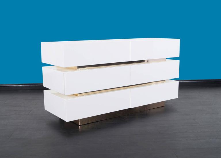 Vintage Lacquered Dresser By Steve Chase At 1stdibs