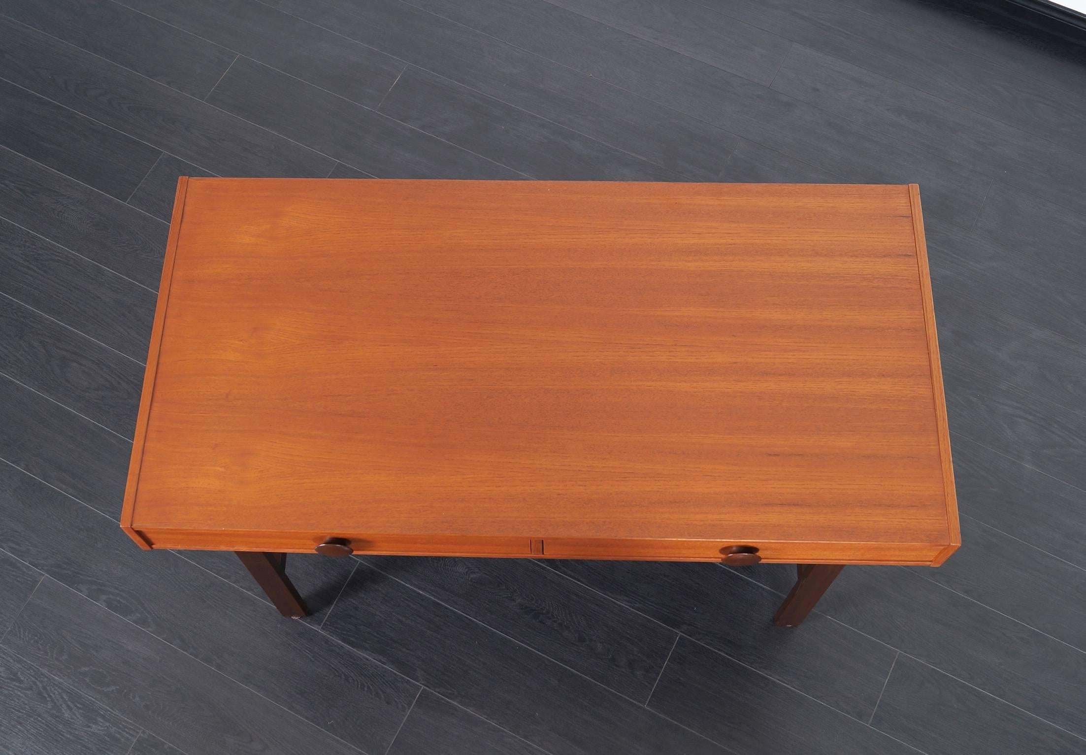 Danish Modern Teak Desk 1