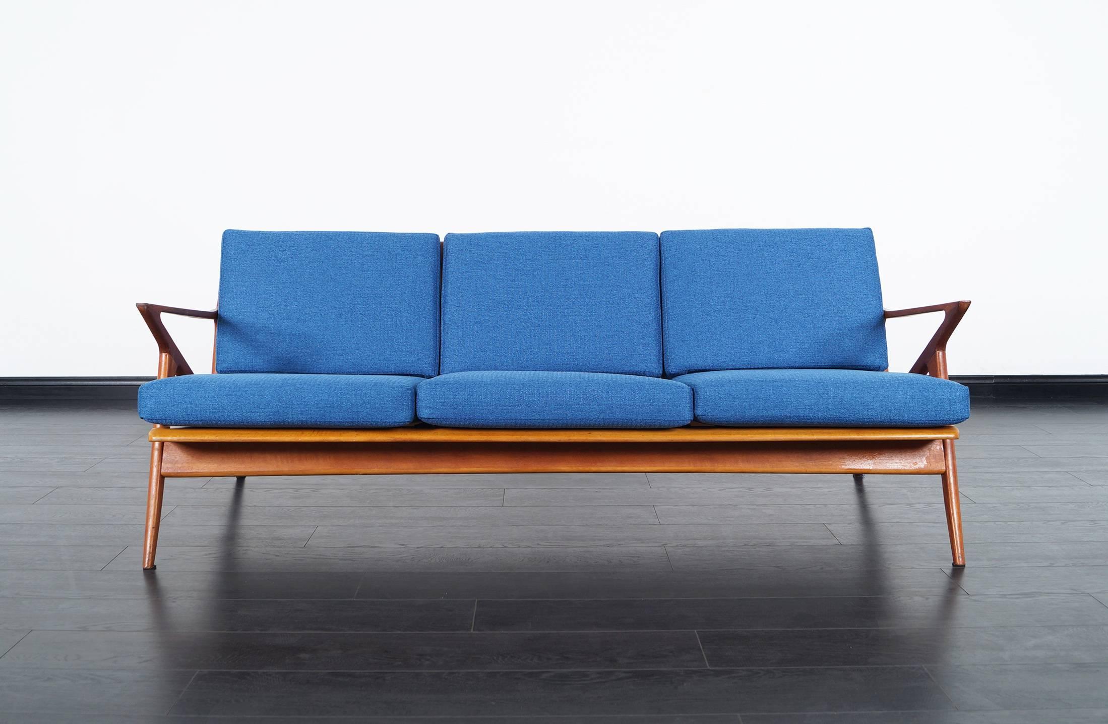 danish modern couch