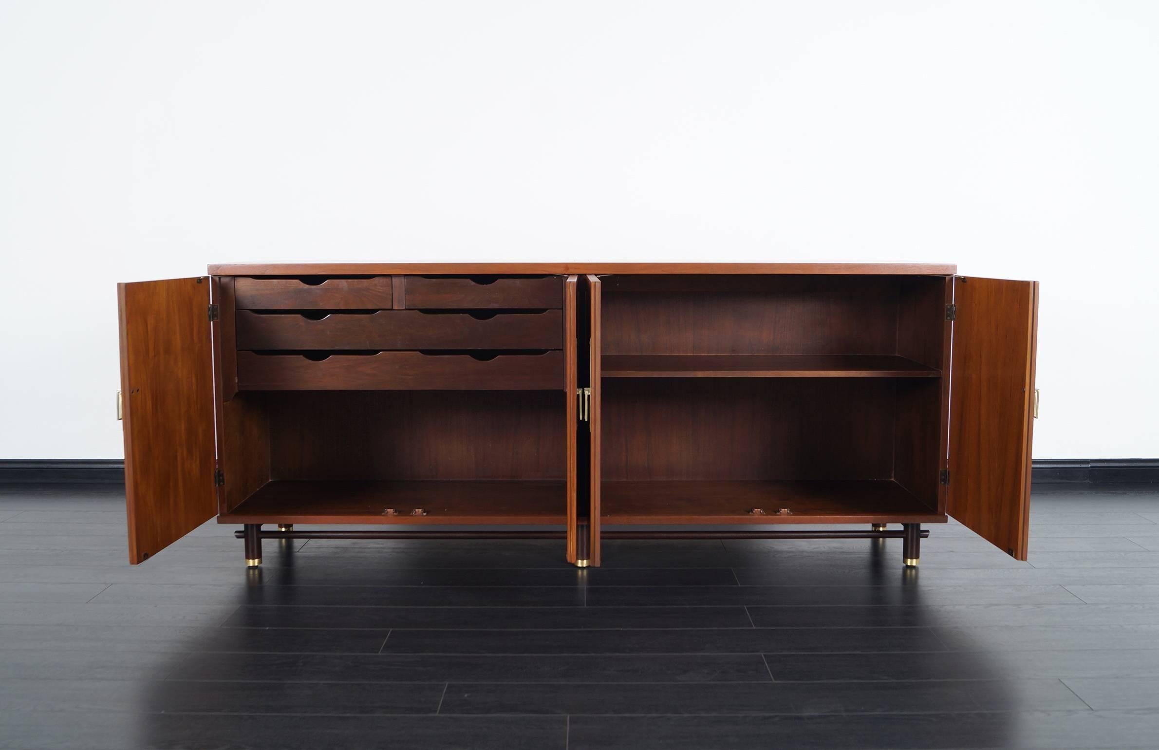 Mid-Century Modern Mid-Century Teak Credenza by Michael Taylor for Baker