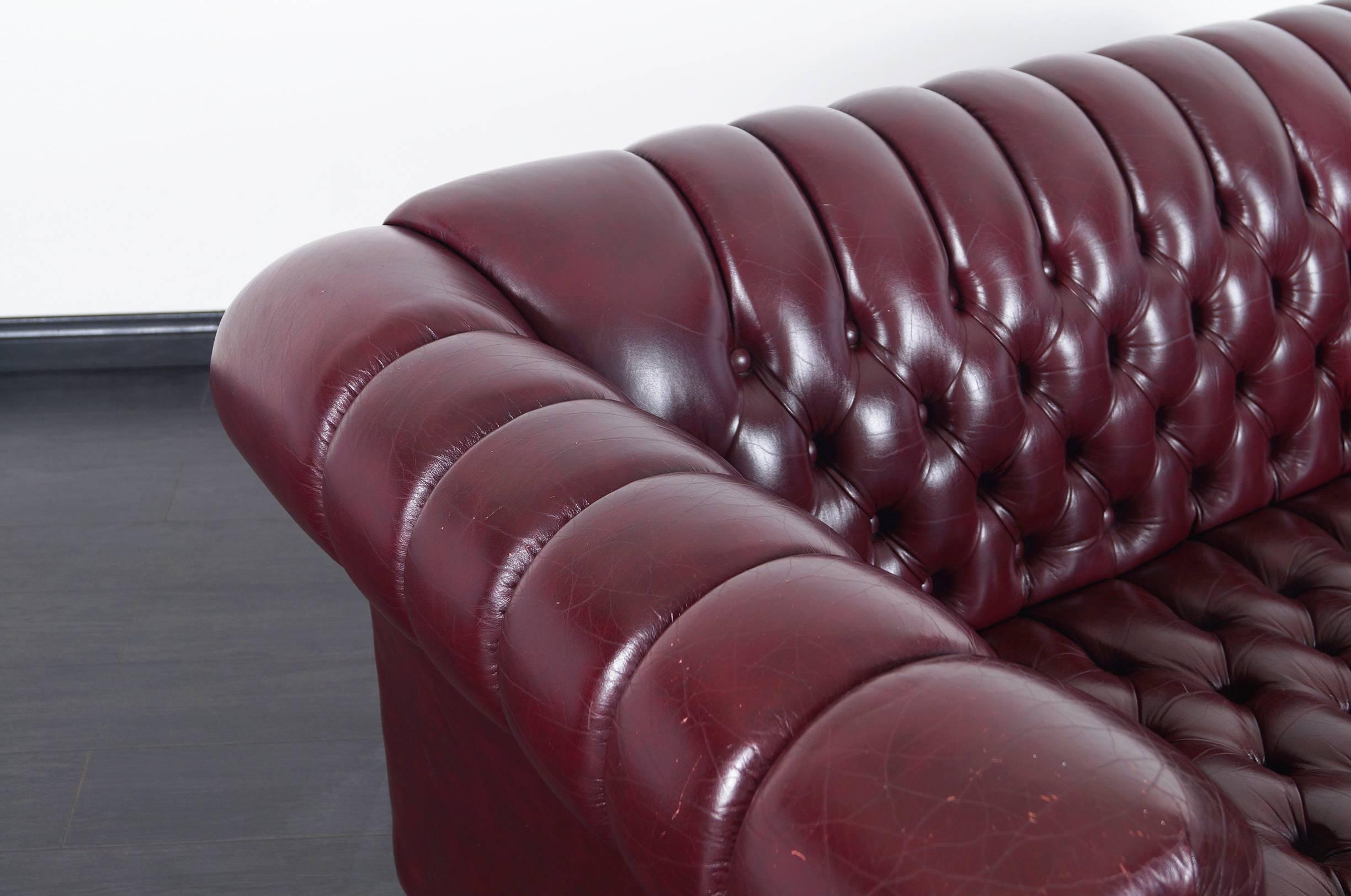 chesterfield love seat