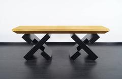 Vintage Gold Leaf Console Table by John Patton Duval