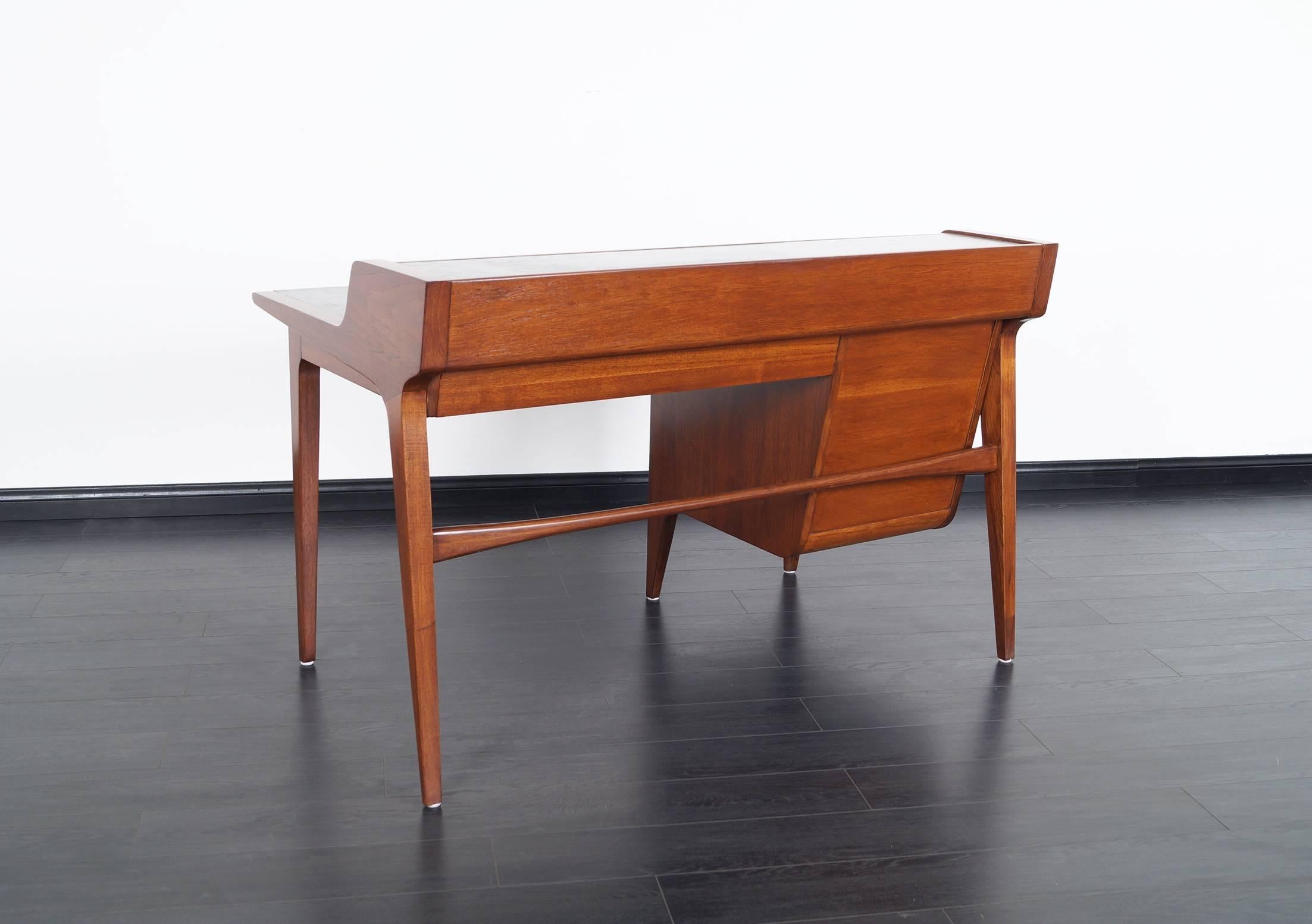 Mid-Century Modern Vintage Drexel Desk by John Van Koert