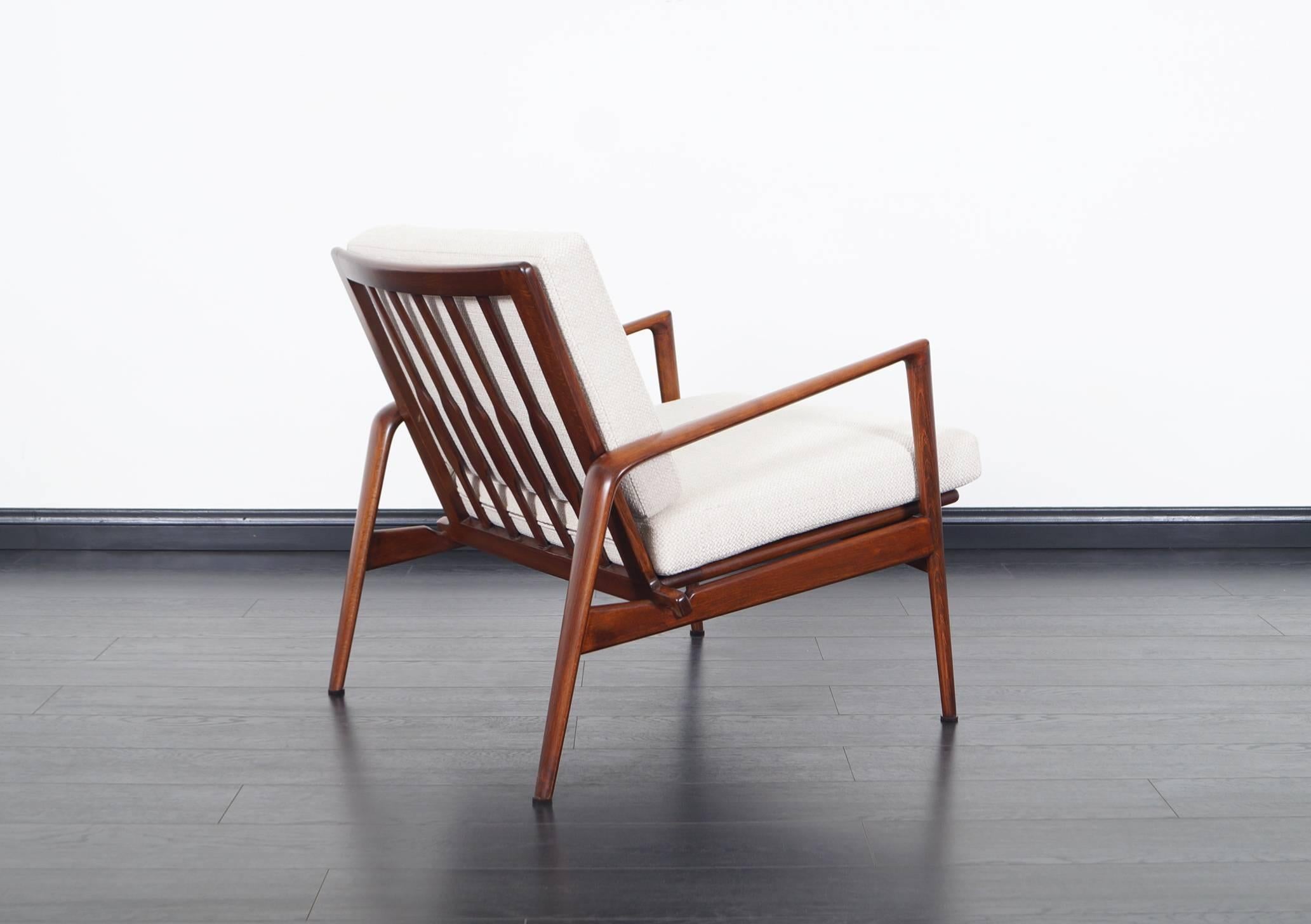 Danish Modern Lounge Chairs by Ib Kofod Larsen 1