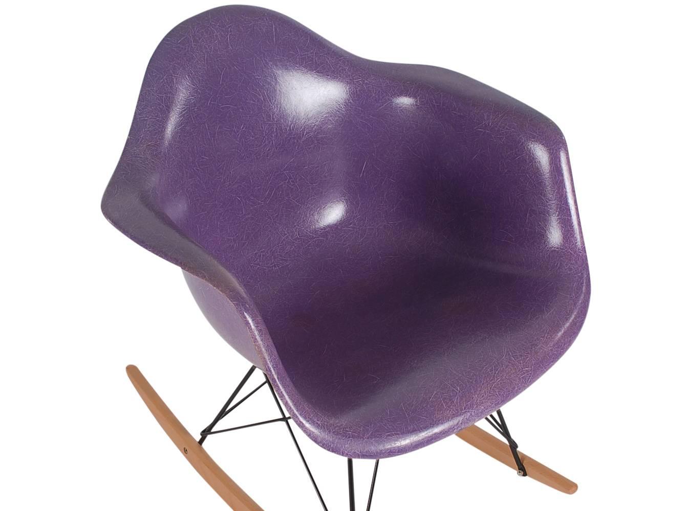 herman miller purple chair