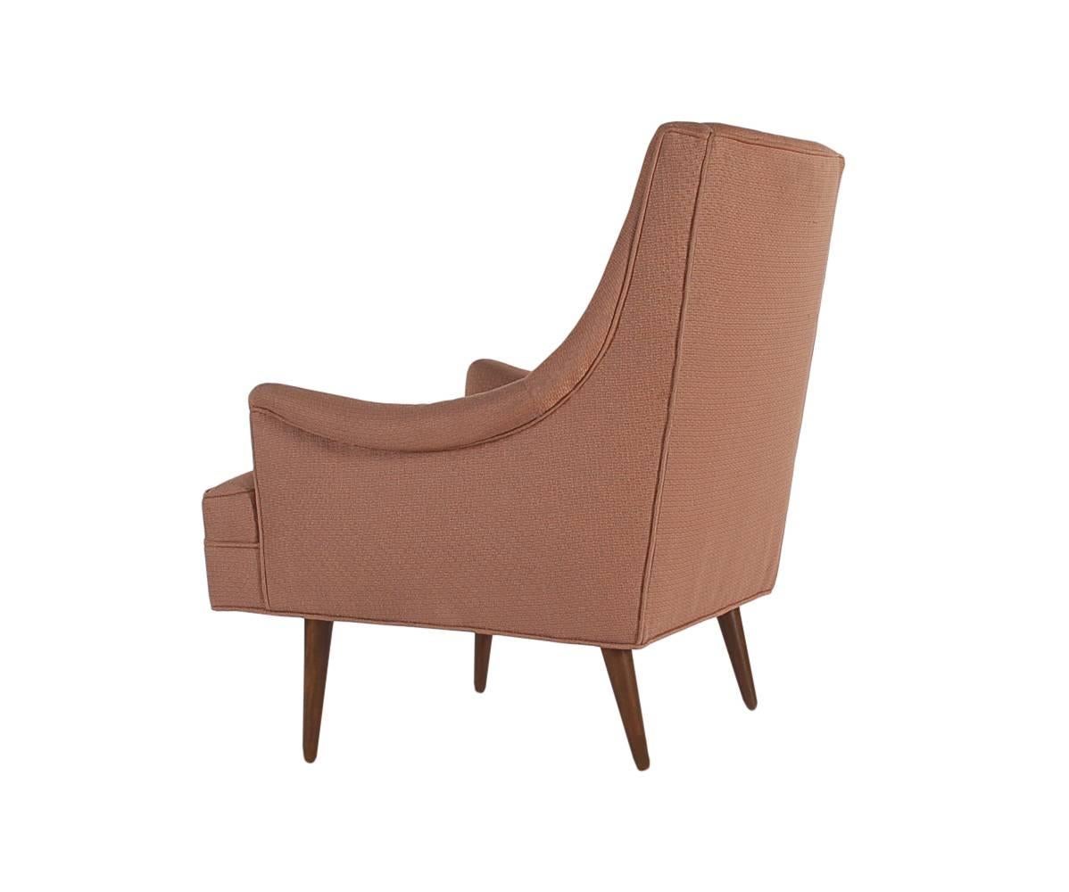 Scandinavian Modern Mid-Century Danish Modern Lounge Chair Attributed to Folke Ohlsson for DUX