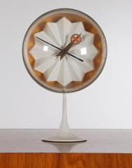 Mid-Century Modern George Nelson for Howard Miller Desk or Table Clock