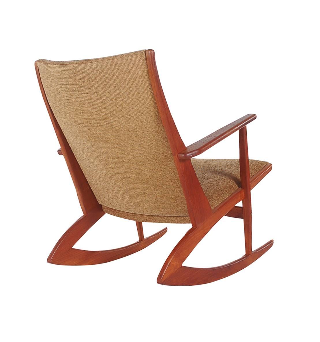 mid century rocking chair