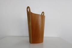 Norwegian Teak Wastepaper Basket by PS Heggin