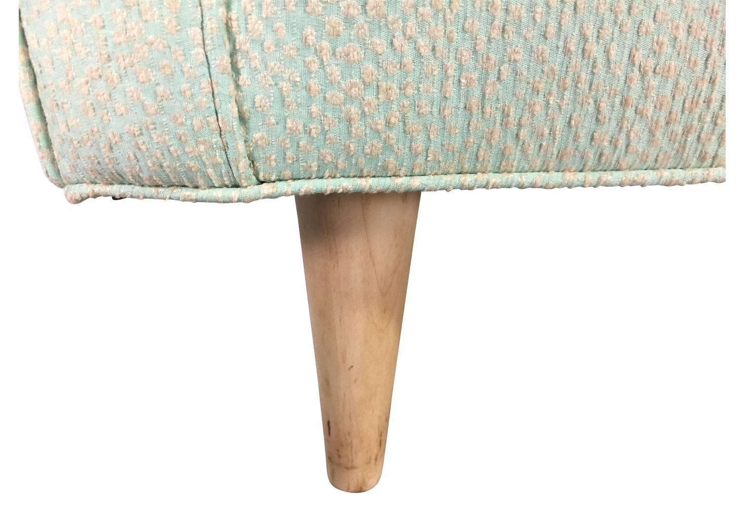 mint green sofa